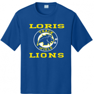 Adult Track and Field T-shirt (polyester)